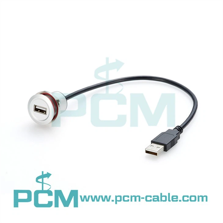 USB 2.0 Кабель A-A, совместимый с Harting