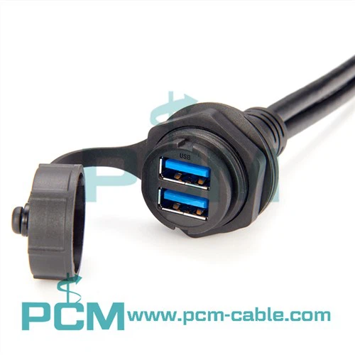 Двусторонний USB 3.0 водонепроницаемый кабель