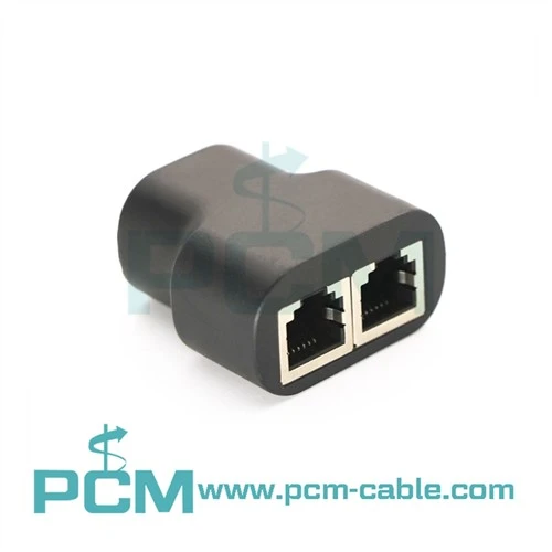 RJ12 6P6C 1 женский к 2 женским телефонным разветвителям