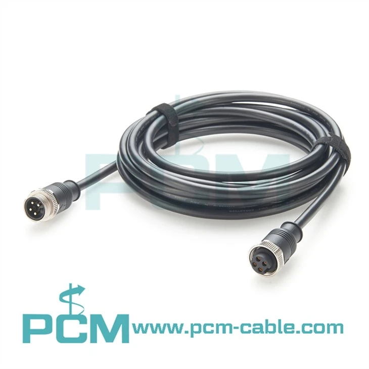 78 4-Pin Male to Female Cable Assembly Brad Mini-Change Compatible