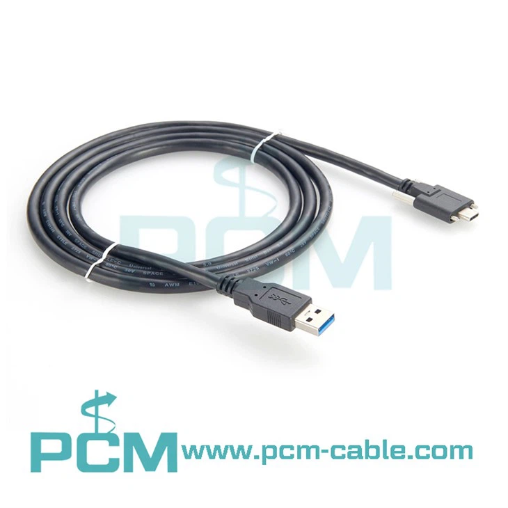 Machine Vision Cable USB 2.0 Cable Screw Lock Cable Industrial USB camera cable
