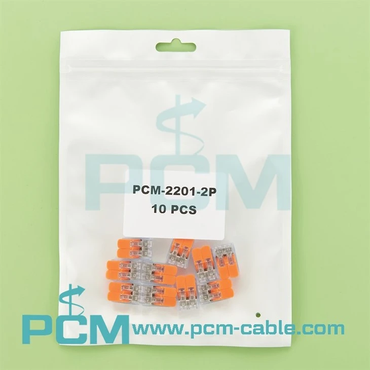 Quick Wire Connectors Plug-in Universal Compact Home Wiring Cable Connector 23 Pin Conductor Terminal Block