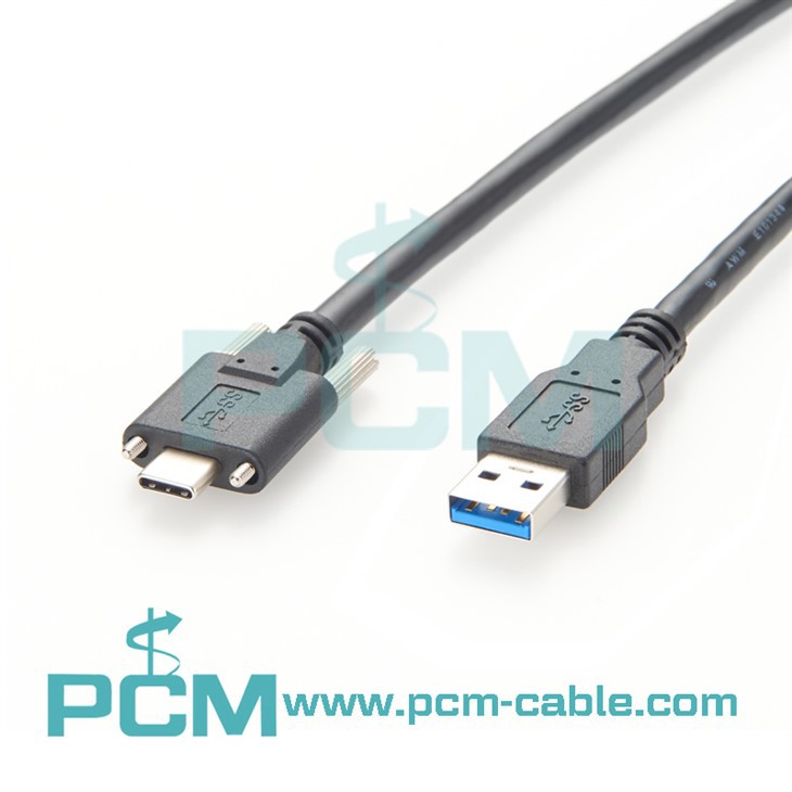 Кабель для промышленной камеры Кабель USB 3.1 типа C с винтом M2