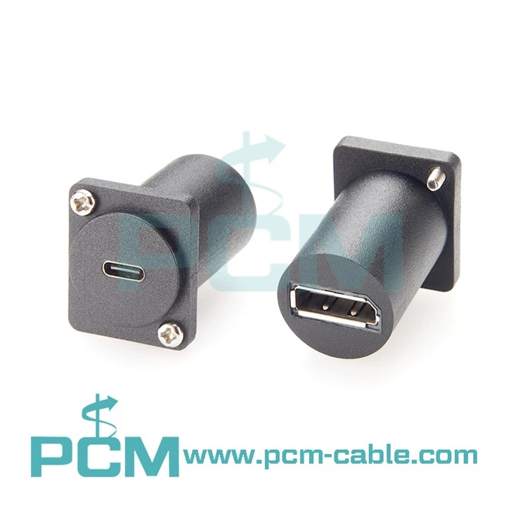 Проходной разъем USB C к Displayport